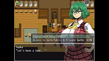 Preview 4 of Muslim Anti Fakking Videos - Yuka Scattred Shard Of The Yokai [PornPlay Hentai game] Ep.2 relaxing time in the onsen with huge tits
