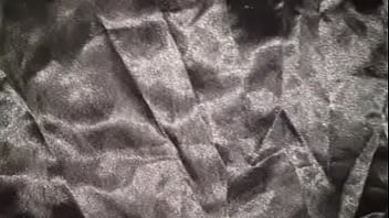 Preview 2 of Xxxmovia - Black Satin Nighty