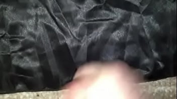 Preview 3 of Xxxmovia - Black Satin Nighty