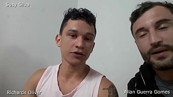 Preview 2 of Tied Up Girl Pee - Conversando com o Richards Oliver e Allan Guerra Gomes