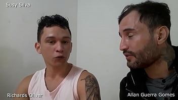 Preview 3 of Tied Up Girl Pee - Conversando com o Richards Oliver e Allan Guerra Gomes