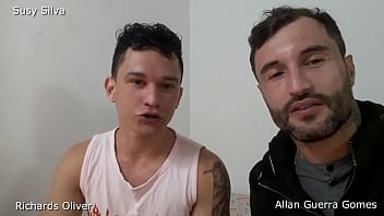 Preview 4 of Tied Up Girl Pee - Conversando com o Richards Oliver e Allan Guerra Gomes