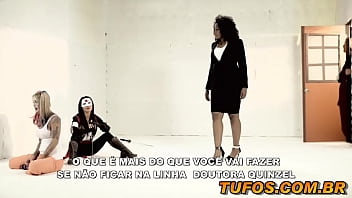 Preview 3 of Yukari Orihara Solo - Arlequina e Katana se pegando... Cena lesbo com muita putaria! Esquadr&atilde_o Suicida - Parte 1