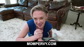 Preview 2 of Eat Man Feet - Blonde big boobs curvy step mommy Dee Williams gets fucked hard by her pervy stepson POV