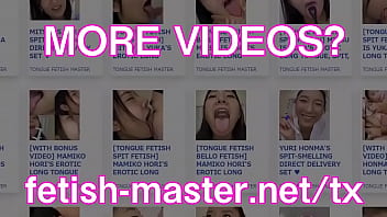 Preview 4 of Zoo Pron Galis Sa - Japanese Asian Tongue Spit Face Nose Licking Sucking Kissing Handjob Fetish - More at fetish-master.net