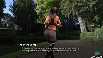 Preview 4 of Pearl Mms - BOUND #31 - Sexy jogger in the park