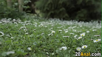 Preview 1 of New Aunty Cock - Saucy babe analized outdoors in high def
