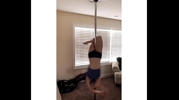 Preview 3 of New Arab Ass Fucking Movies - Haley Sandra Sue Po pole dancing