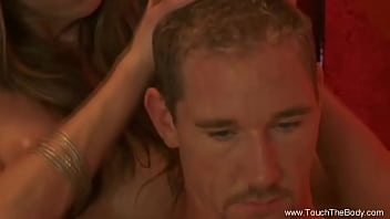 Preview 1 of Asn Aktris - Big Cock Gets Hands On Massage From Blonde MILF Doing It