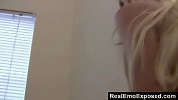 Preview 1 of 19 Year Sexi Vidose Www - RealEmoExposed - She Shakes Her Perfect Ass On Boyfriend&#039_s Dick