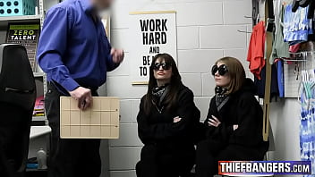 Preview 2 of Dasi Mom Son Xvdio - Dakota Burns &amp_ Mia Taylor Brought To Justice By Rogue Security Guard