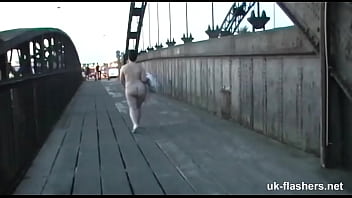 Preview 4 of Trio Esposa Colombianas - British Fattie Masturbating in a Public Bar