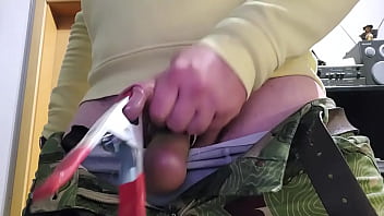Preview 2 of Fb Porn Pics - Clamped Cockhead Cum Challenge