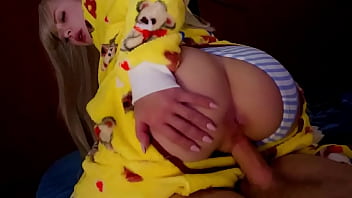 Preview 4 of Did Sleep Dolls - STEPDAUGHTER GOT SCARED OF A THUNDERSTORM AND CAME TO MY BED.