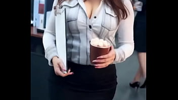 Preview 1 of Tasting Own Ass Finger - Happy National Have Fun at Work Day &amp_ National Hot Chocolate Day!  #HaveFunAtWork #HotChocolateDay #WorkPerks #...