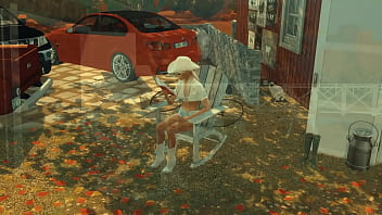 Preview 1 of Husband Wife In Night Sleeping - Sims 4. Merry Farmers. Part 1 - Autumn sale