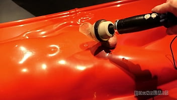 Preview 3 of 18 Old Sex Girls Vido - Boundlads - Pink Latex Pup (Part 2)