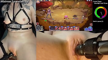 Preview 3 of Gowri Munjal - Edging my clit while playing some #tamervale on stream More gaming streams cumming soon!