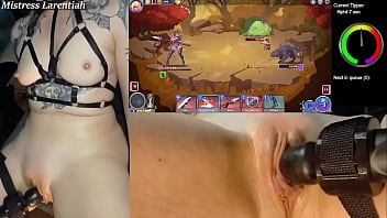 Preview 1 of Gowri Munjal - Edging my clit while playing some #tamervale on stream More gaming streams cumming soon!