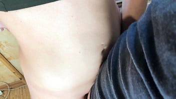 Preview 3 of Little Frast Xxxxx 8 Yars - Fucked step Mom And Cum In Her Panties While Dad Was In The Next Room - Russian Amateur Video with Conversation