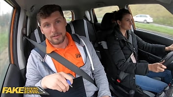 Preview 2 of Vids Pornshotmits - FakeDrivingSchool Students Accidental Internet Handbag Challenge with Tiny Tina