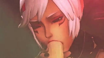 Preview 4 of Hegre Artcom Massage - Cya and Zelda blowjob 4k 60 fps