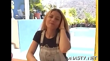 Preview 2 of Our Sex Hidden - Appetizing teen beauty Camille rides stick well
