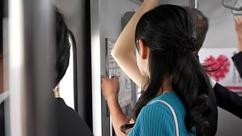 Preview 1 of Lady Dogi - 乳首いじり電車～勃起ちくびを執拗につまみ上げられイキ堕ちる人妻～ 加治史奈