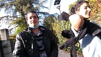 Preview 1 of Pakistani He Kompoz Eu Videos - Best Friends Public Blowjob and Cum on the Street