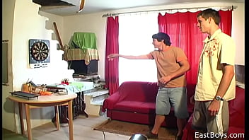 Preview 1 of Blind Gir Xxx - Village Twinks -  Asslicking and Blowjob Action - Leon and his Friend