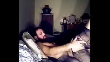 Preview 1 of Mommy Sleeping Bedroom Sex Son - Kj and kowgurl wild night