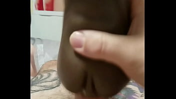 Preview 3 of Dog Mon Sax - Masturbating with my pocket pussy