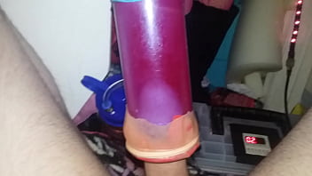 Preview 1 of Leah Gottl - Homemade blowjob machine