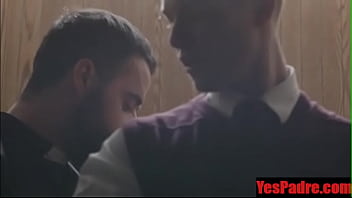 Preview 4 of Ebony Milf Facesitting - Confessional with a hard hairy horny priest- YesPadre.com