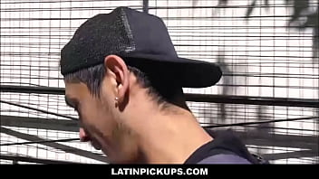 Preview 2 of Woodmancastingx Vanessa Bts - Latin Boy Picked Up Off Street Paid Cash For Fuck Outdoors POV - Gael