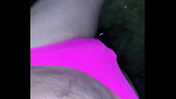 Preview 3 of Mom And Son Hotal Handi - slut task pink panties cock cage walking in park