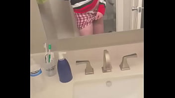 Preview 1 of Bella Margo In - 20 year old male rips his underwear off