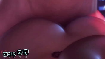 Preview 2 of Christian Blue Film Ke Stunt - Cyberpunk 2077 Sex Episode - Anal Sex with Judy Alvarez,  3D Animated Porno Game where Guy fucking girl&#039_s Ass