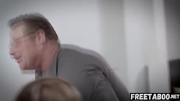Preview 2 of Casting 10 Years Old - Lonely Dad Gets Blindfolded &amp_ Baited Into Sex With Stepdaughter - Full Movie On FreeTaboo.Net