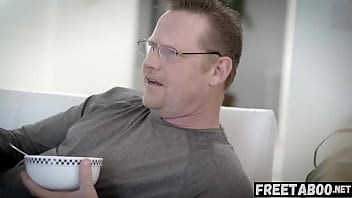 Preview 1 of Casting 10 Years Old - Lonely Dad Gets Blindfolded &amp_ Baited Into Sex With Stepdaughter - Full Movie On FreeTaboo.Net
