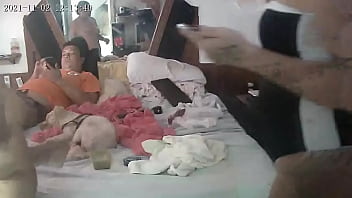 Preview 2 of Film Sex Prono - Festinha na cama !!! Ser&aacute_ que vou dar conta desses Big Ass . Melissa Devassa - Paty Bumbum