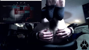 Preview 2 of Public Japanese Teen Money - Gaymer Pup&#039_s RE3make Release Stream (Jerking _ Cumshot _ Ass)