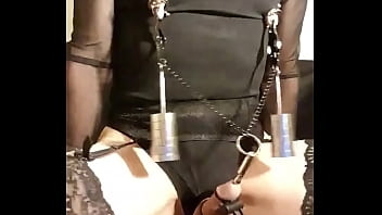 Preview 3 of Bhojpuri Xn Video - Kinky maso slut remote e-stim CBT,  September 17,  2021,  part 2