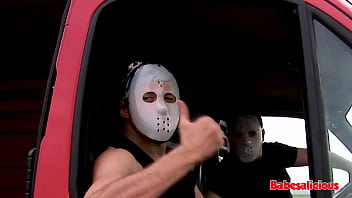 Preview 1 of British Sissy Cuckold - Babesalicious ANAL In the Back of The Van