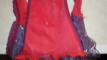 Preview 2 of Muslim 2 Girl Sex - GF&#039_ dirty stained panties full of my cum