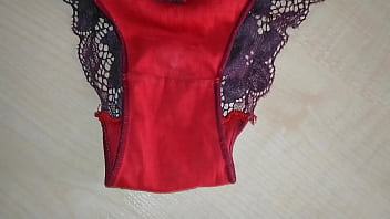 Preview 1 of Muslim 2 Girl Sex - GF&#039_ dirty stained panties full of my cum