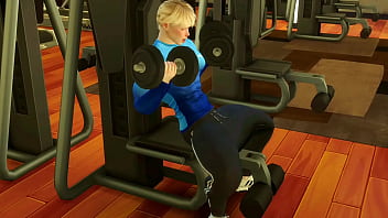 Preview 1 of Df6 Org Animal - Sexo en el gimnasio