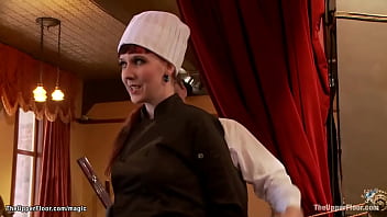 Preview 2 of Xxx Best Rep Videos - Chef Nerine Mechanique fucked at party