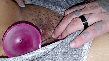 Preview 2 of Massive Creampie Eating Gangbang - Loving her toys