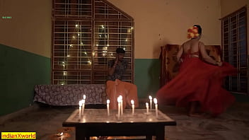 Preview 2 of Lesbians Scissor Homemade - Indian Devar Bhabhi Dewali Sex! Indian Romantic Sex